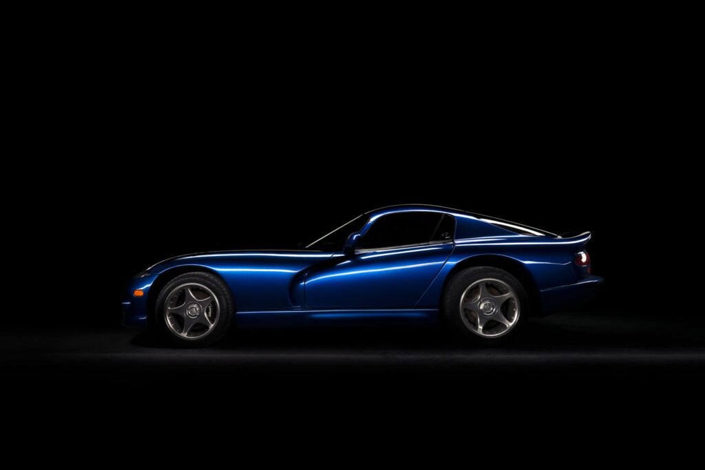 Dodge Viper side shot by Schaefer Photography